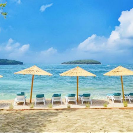 New!!! New Riva Luxury One - With Sunny Terrace & Big Garden Apartment โปเรช ภายนอก รูปภาพ